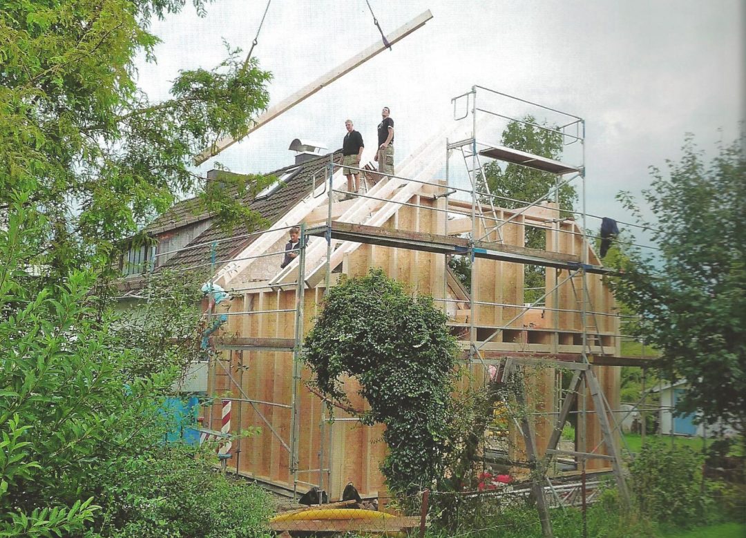 Anbau in Holzständerbauweise / Penzberg Zimmerei Lenk zimmereilenk.de